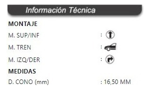 Bandeja De Suspensión Superior Ford F-250 1997-1999