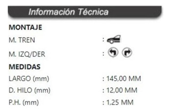 Bieleta Delantera Toyota Land Cruiser Prado 2002-2014 Par