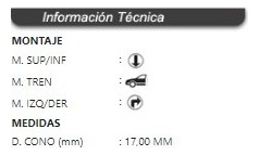 Bandeja De Suspensión Delantera Toyota Hilux 2004-2015