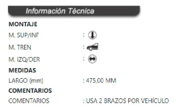Brazo Suspensión Delantero Inferior Dodge Ram 1500 2003-2009