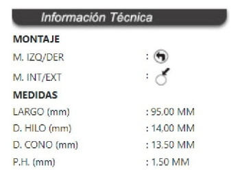 Termial De Dirección Audi A1 2010-2017