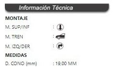 Bandeja De Suspension Delantera Ford Mondeo 1993-2000