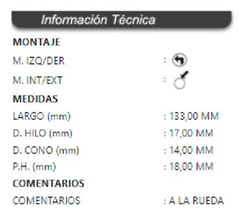 Terminal De Direccción Izquierdo Jeep Cherokee 1991-2001