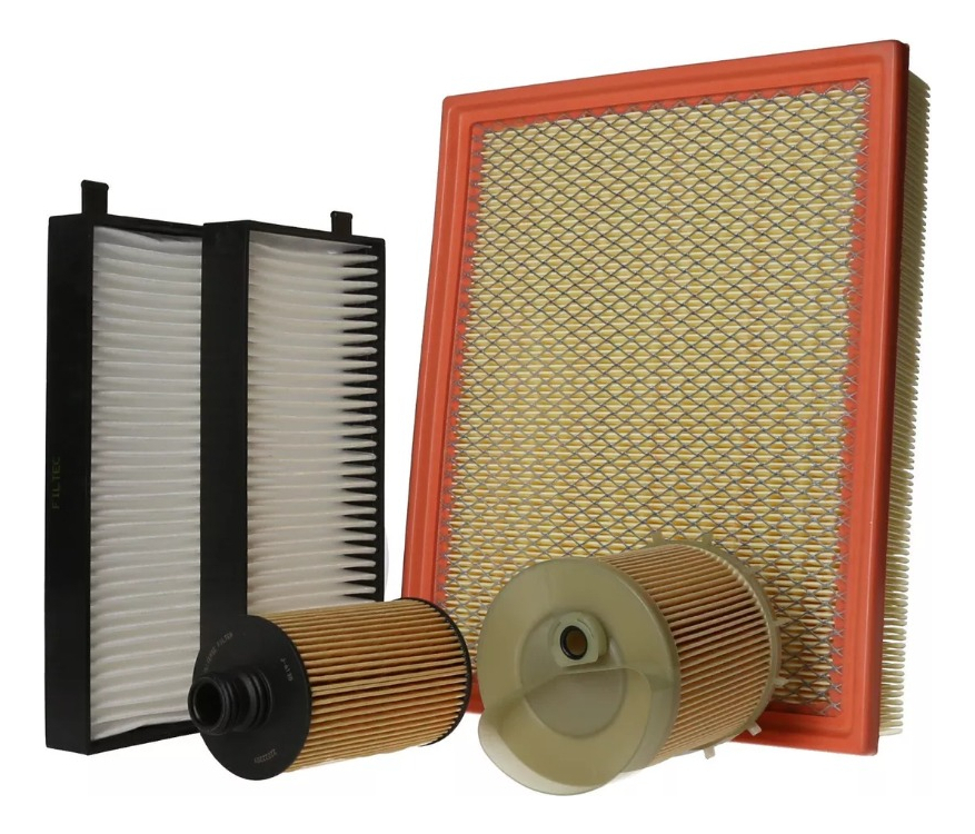 Kit 4 Filtros Ssanyong Actyon Sport 2.0 2012-2021