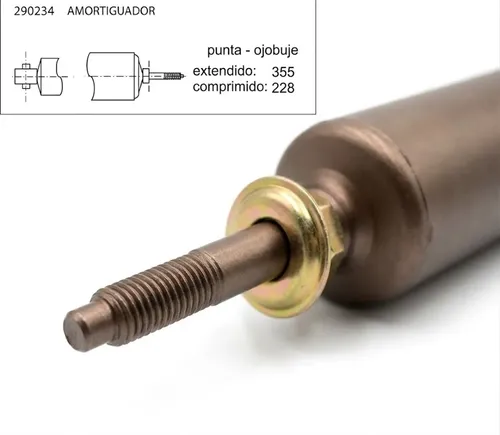 Amortiguador Delantero Punta-ojo Hyundai H1 1991-2005